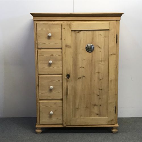 Old Pine Food Cupboard C.1910