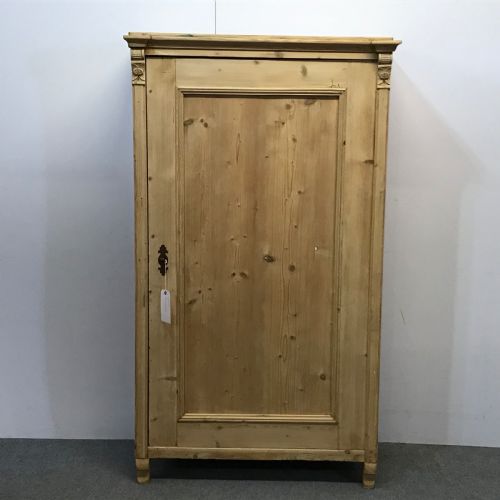 Antique Pine Linen Storage Cupboard
