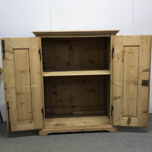 fig 1. VERY DEEP OLD PINE CUPBAORD