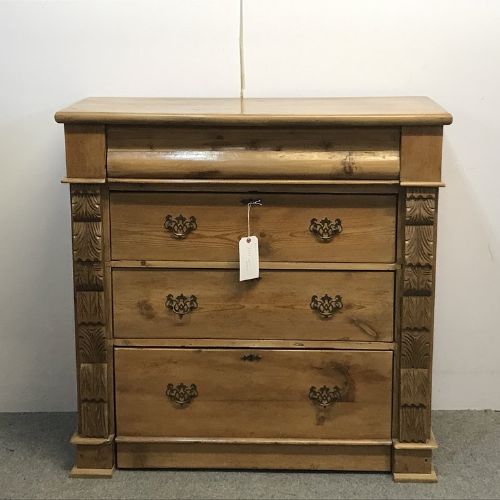 Old Scottish Pine Chest of Drawers
