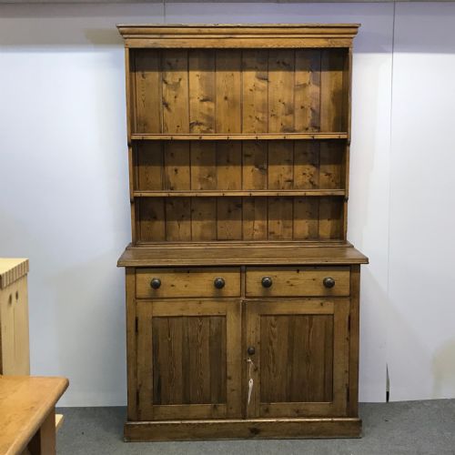 Waxed Old English Pine Dresser