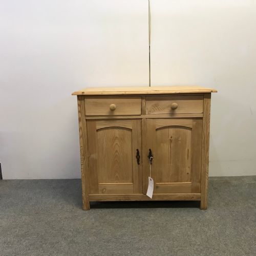 Antique Pine Bedside Cupboard
