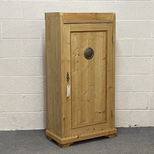 fig 1. OLD DANISH PINE BREAD CUPBOARD