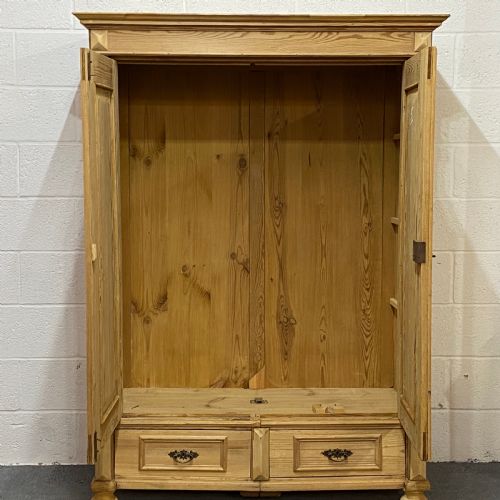 fig 1. Antique Pine Wardrobe (Dismantles)