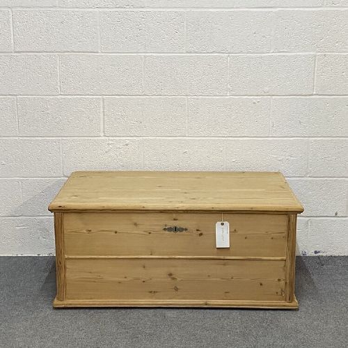Large Old Pine Blanket Chest