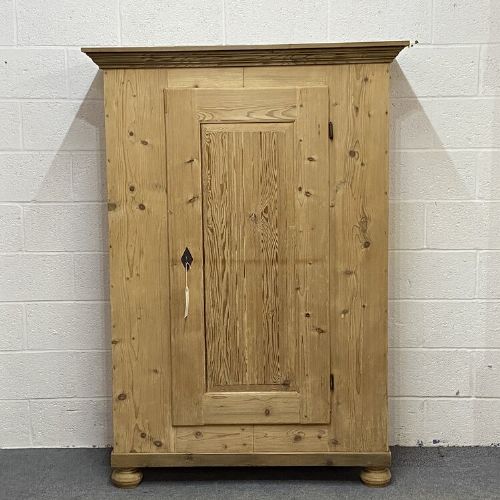 fig 1. VERY OLD PINE ARMOIRE