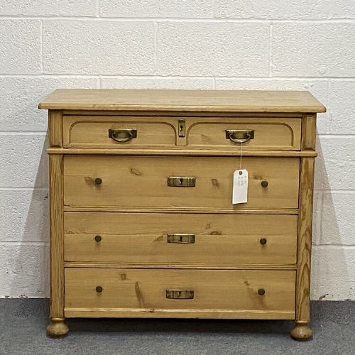 Antique Pine Chest of Drawers C.1920