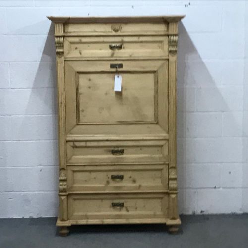 Antique Pine Secretaire