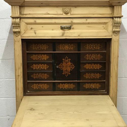 fig 2. Antique Pine Secretaire