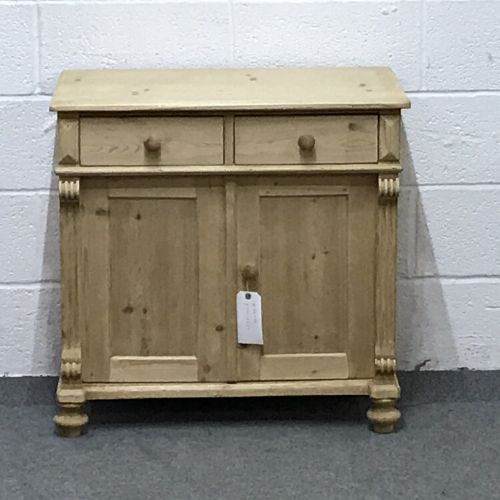 Small  Old Pine Dresser Base