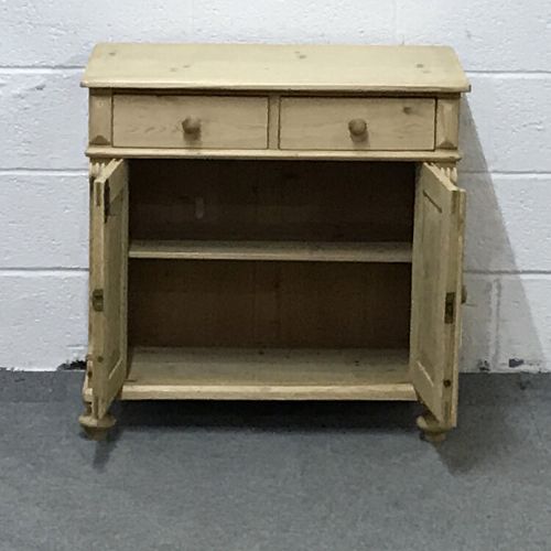 fig 1. Small Old Pine Dresser Base