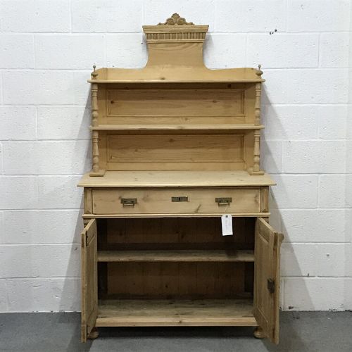fig 1. Old Pine Racked Dresser
