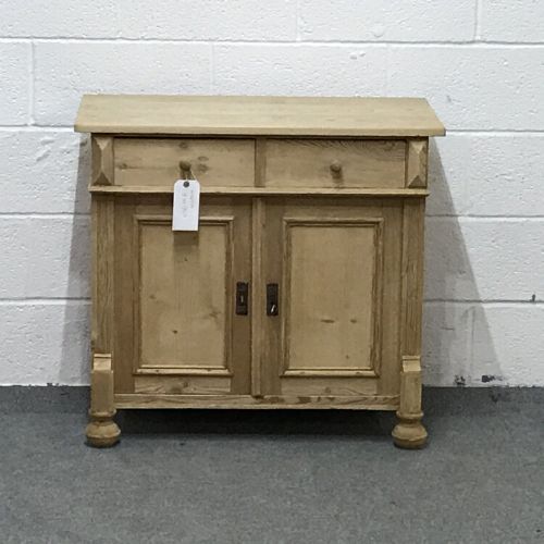 Old Pine Small Dresser Base / Cupboard