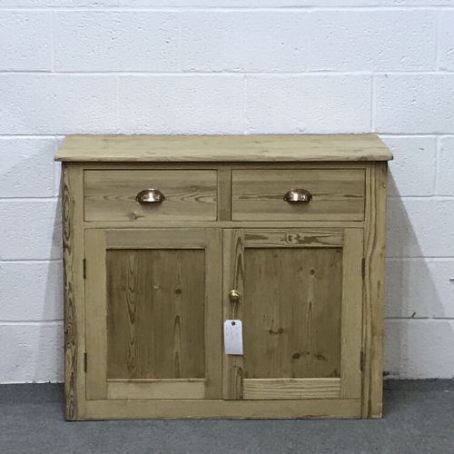 Antique Pine Dresser Base / Cupboard