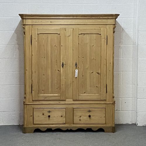 Antique Pine Wardrobe C1870 (Dismantles)