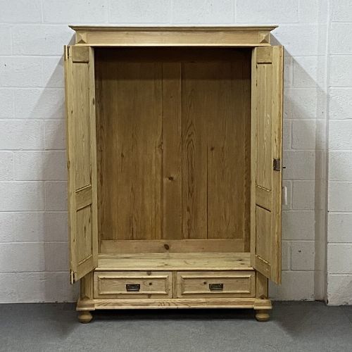 fig 1. Antique Pine Wardrobe (Dismantles)
