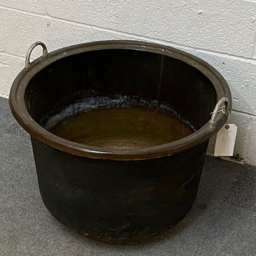 Antique Copper Cauldron