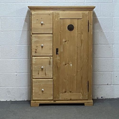 Old Pine Larder Cupboard