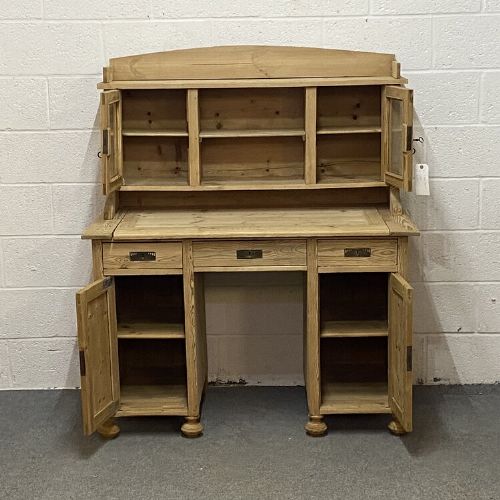 fig 1. Antique Pine Writing Desk c.1920
