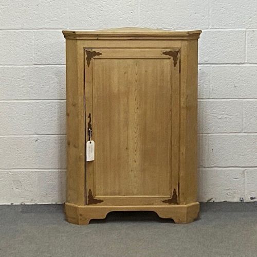 Victorian Pine Corner Cupboard