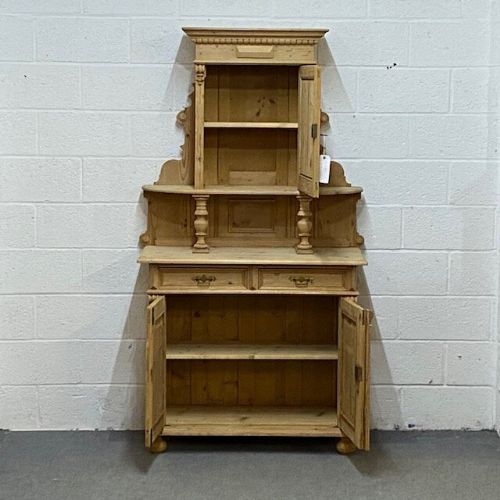 fig 1. Antique Pine Ladies Dresser