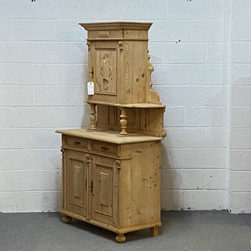 fig 2. Antique Pine Ladies Dresser