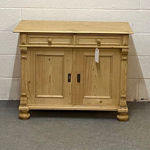 Small Old Pine Dresser Base