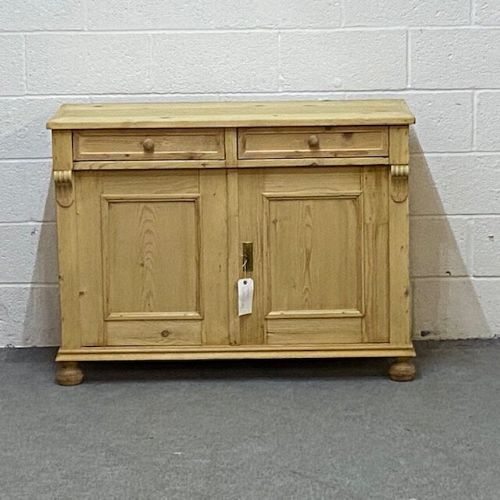 Large Old Pine Dresser Base