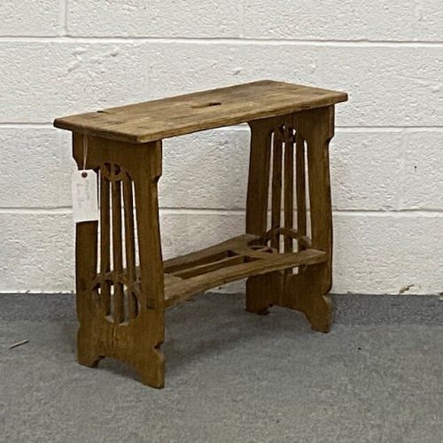 Pretty Little Old Pine Hungarian Stool