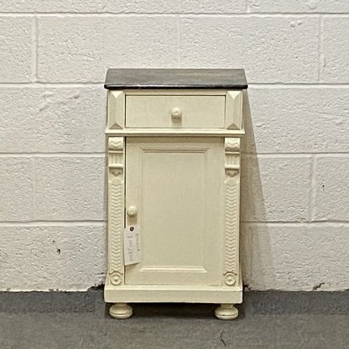 Old Pine Painted Bathroom Pot Cupboard