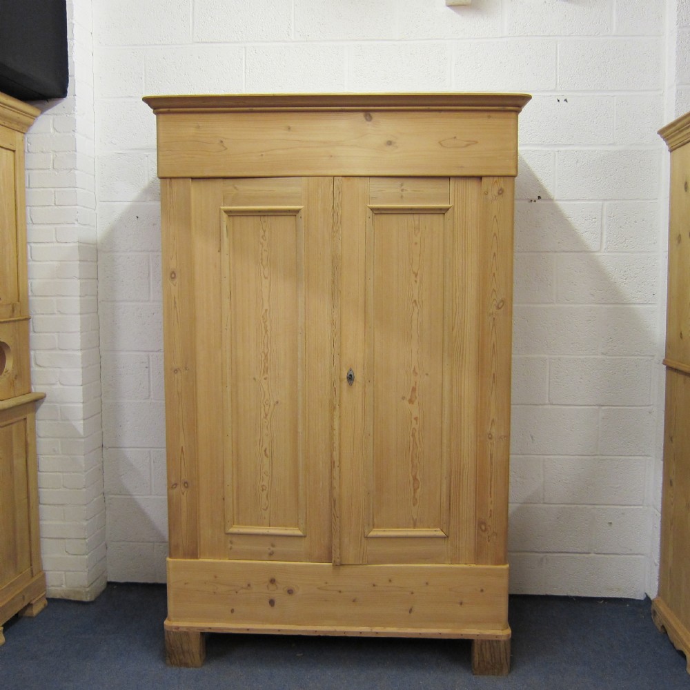 Antique pine wardrobe - dismantles