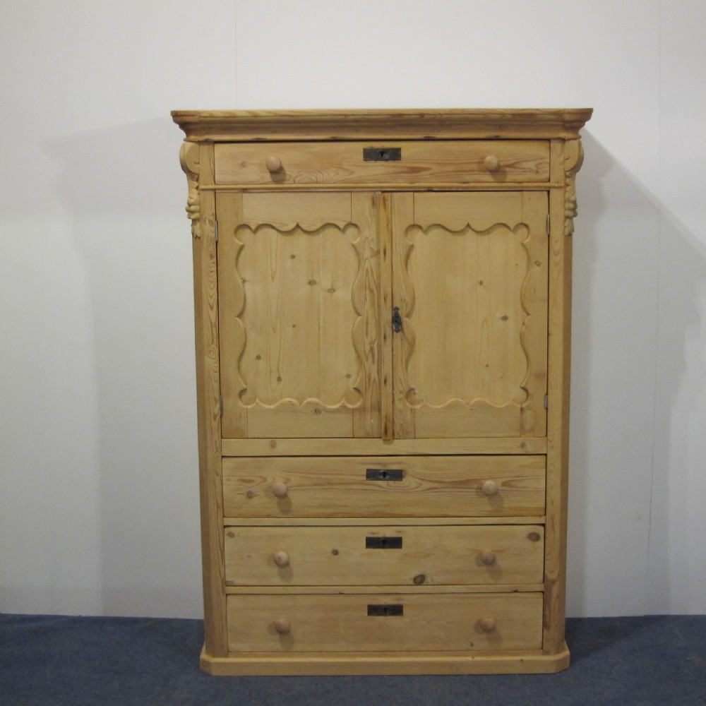 Small old pine Linen Press