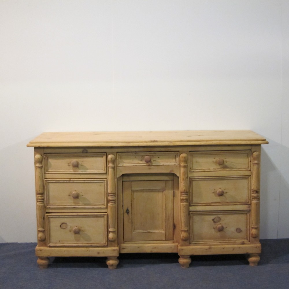 Victorian pine dresser base