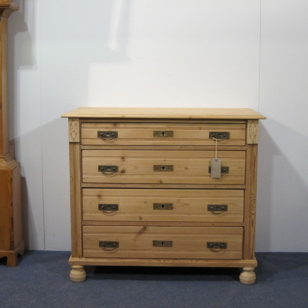 Lovely Condition Antique 4 Drawer Chest of Drawers c.1915 