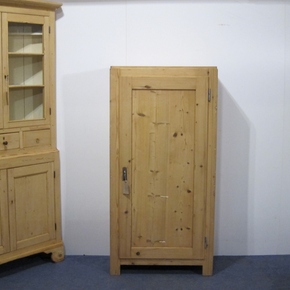 Single Door Antique Farmhouse Cupboard c.1930