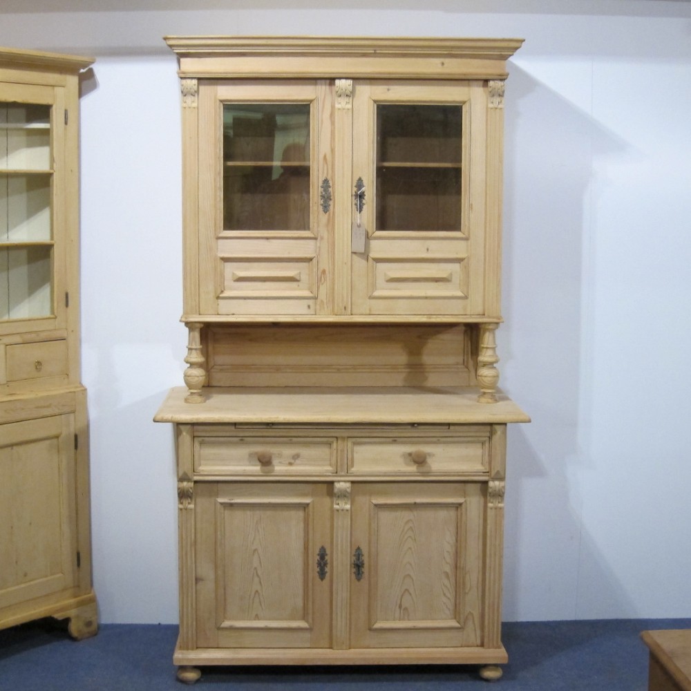 19th Century Glazed Dresser c.1880