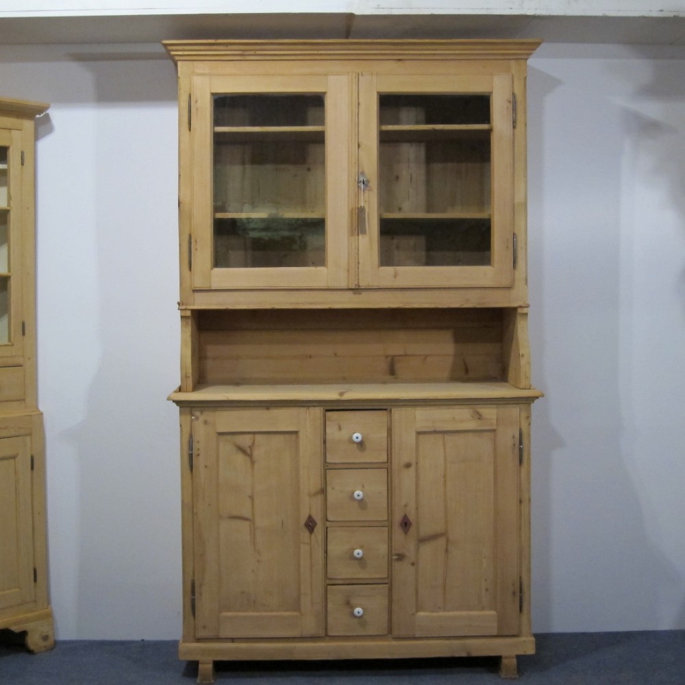 Large Antique Country Kitchen Dresser 