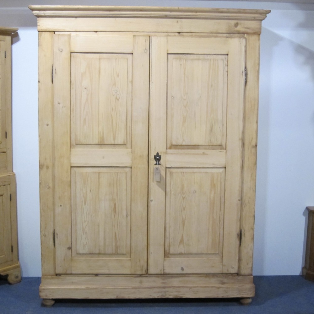 French Antique Double Wardrobe c.1900