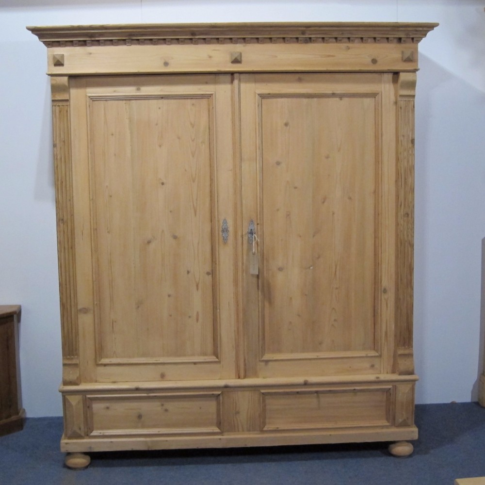 Very Regal Antique Double Wardrobe C.1915