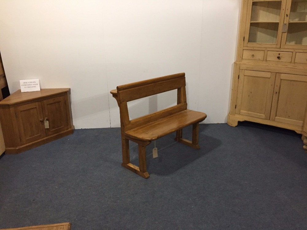 Charming Little 19th Century Church Pew 