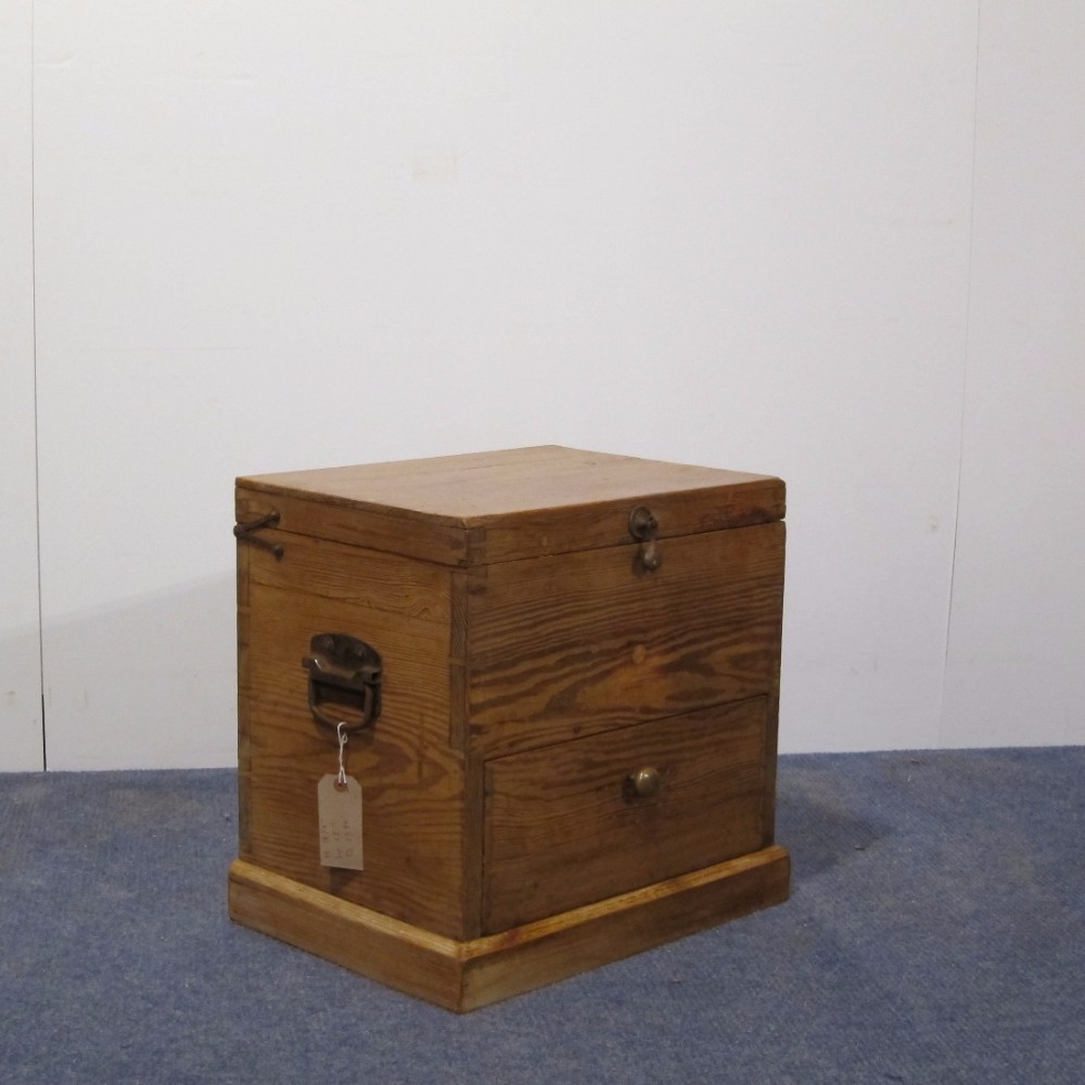 Charming Little Antique Box Chest - Alfred Graham & Co, London