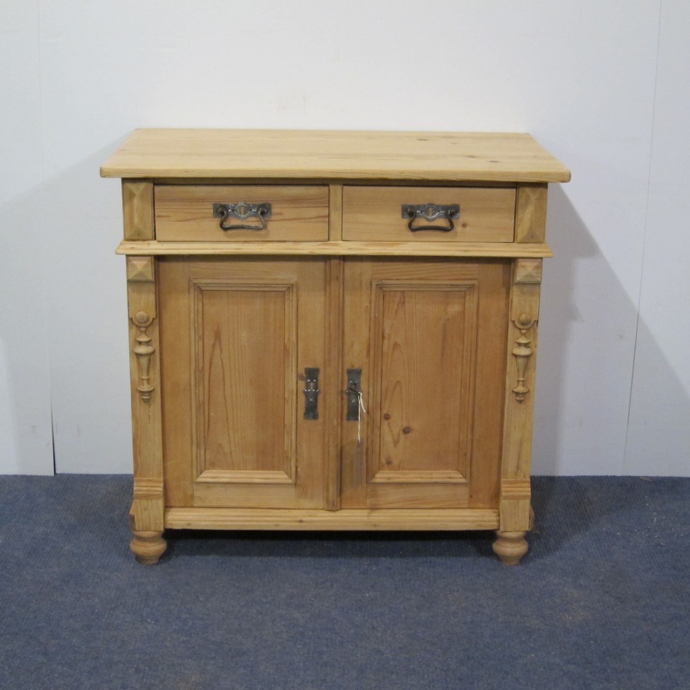 Little Art Nouveau Bedside Cupboard 