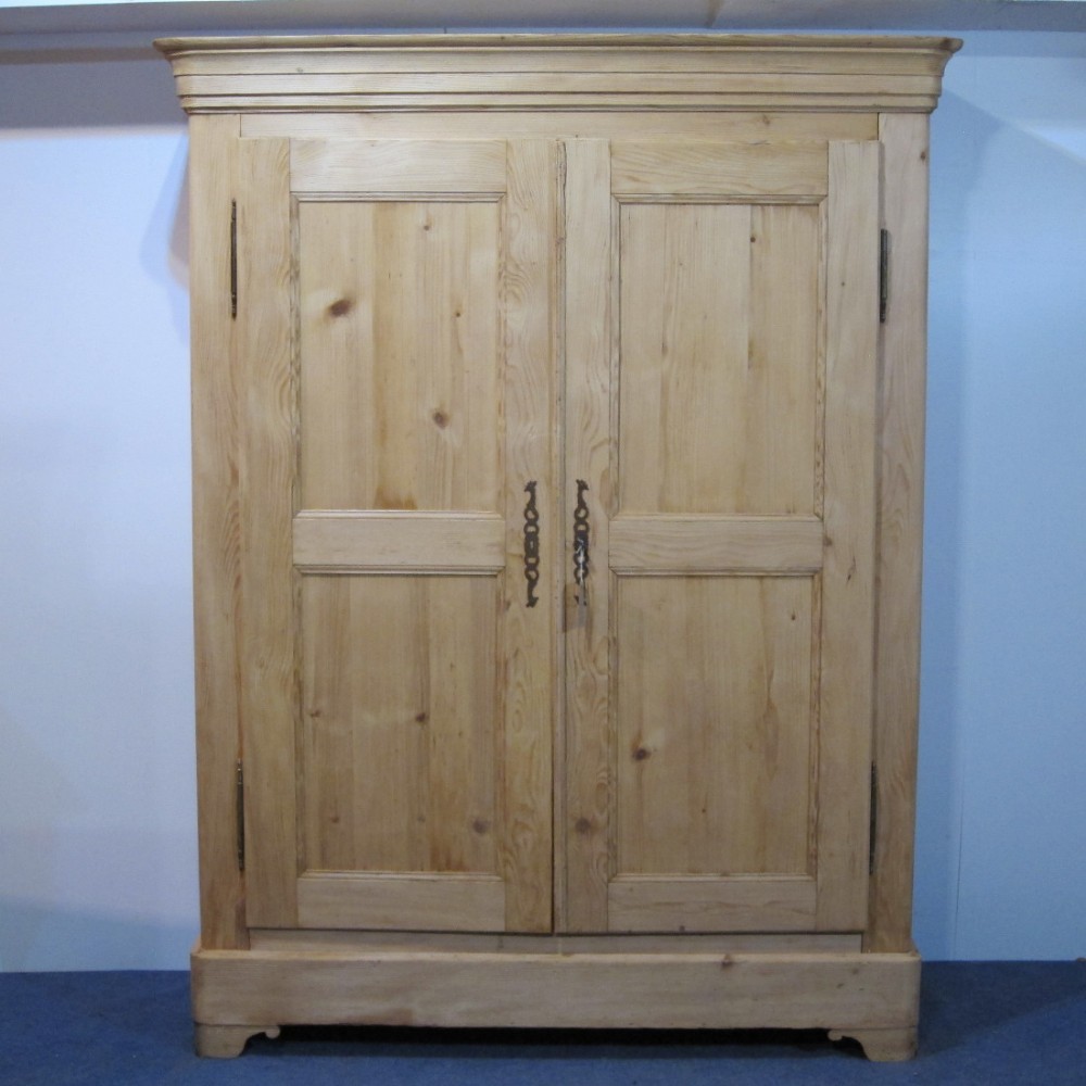 Elegant French Antique Double Wardrobe c.1880