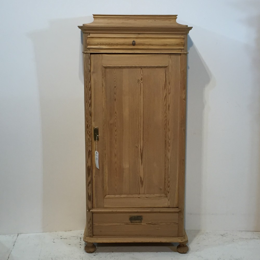 Old Pine Danish Kitchen Cupboard c.1910