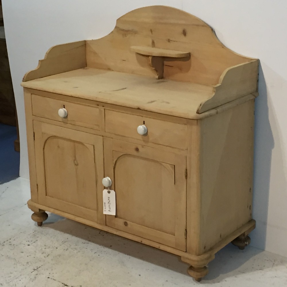 Victorian Pine Bathroom Cupboard