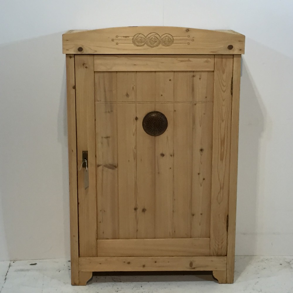 Antique Pine Larder Cupboard c.1920's