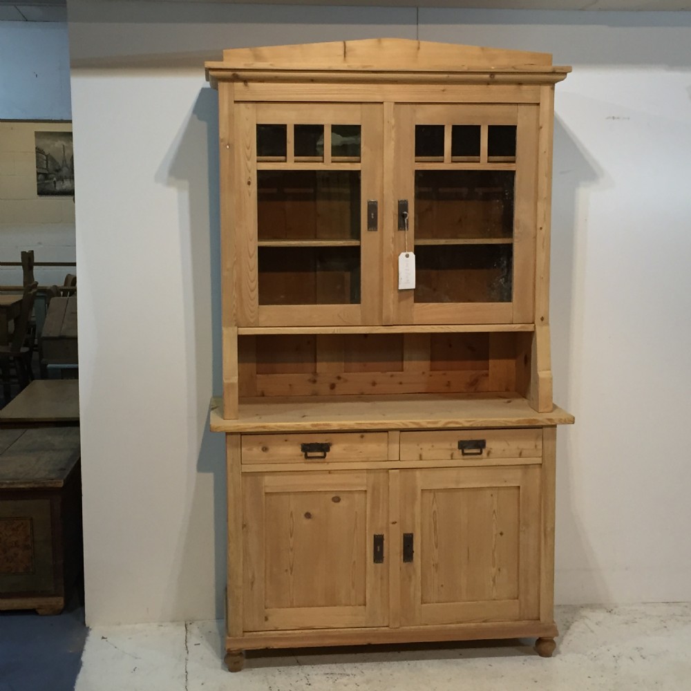 Large Antique Pine Dresser 