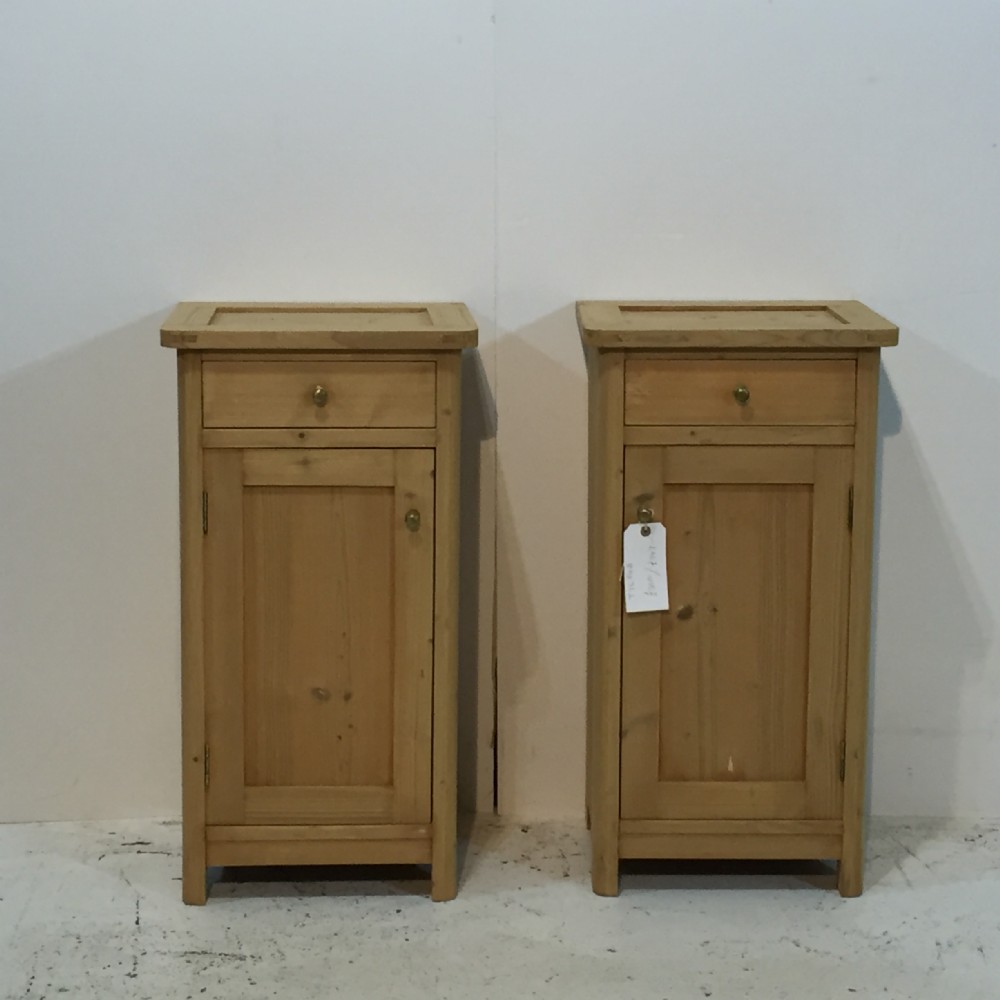 Old Pine bedside Cupboard c.1920