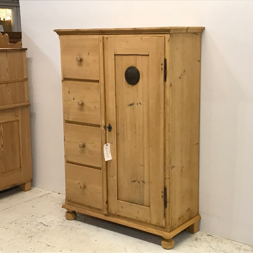 Large 19th Century Farmhouse Larder Cupboard View III