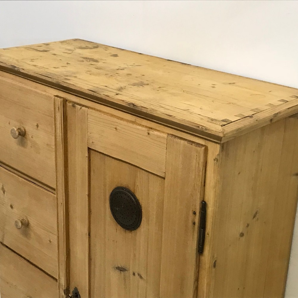 Large 19th Century Farmhouse Larder Cupboard View IV